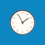 Flat Wall Clock (EPS 10)